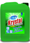 Krystal WC zelený, kyselý na keramiku  5l (odstraňuje močový a vod.kámen)VBCAZ050096