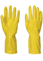 Rukavice gumové žluté vel. XL yellow