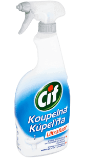 CIF Univerzální na vodní kámen (koupelna) bez zápachu 750ml sprej, bal.12ks