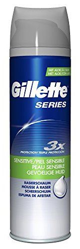 Gillette pěna na holení 250ml Series Soothing Aloe Vera
