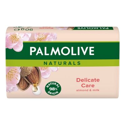 Palmolive mýdla 90g Delicate Care almond & milk, bal.6ks, kart.12x6ks Akce!!!