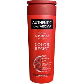 AUTHENTIC toya AROMA šampon 400ml COLOR RESIST Pomegranate