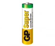 Baterie alkalické tužkové GP15A LR6,cena za 1 ks, prodejné pouze po 12ti ks !!!