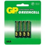 Baterie  mikrotužka GP AAA 1,5V, zinc.,LR03, blistr 4ks