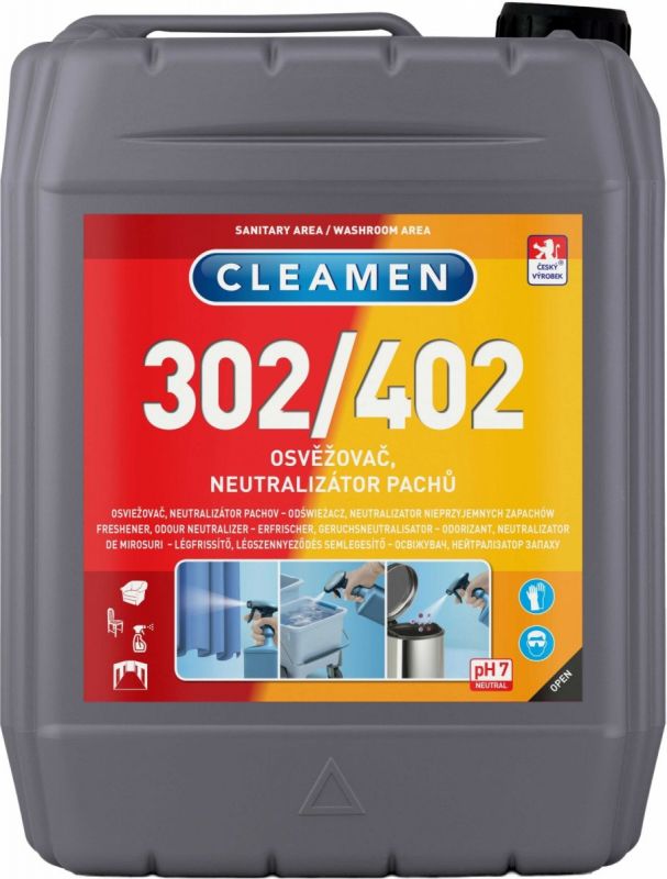 CLEAMEN 302/402 neutralizátor pachů, sanitární 550ml