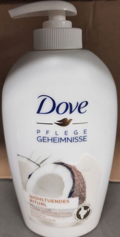 DOVE tekuté mýdlo s pumpičkou 250ml Cucumber&Green Tea, kart 6ks