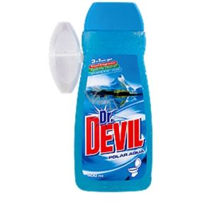 Dr devil gel 400ml AQUA modrý s košíčkem AKCE!!!