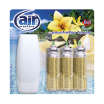 AIR menline happy spray osvěž.vzduchu s rozprašovačem + 3x15ml náplň Seychelles vanilla