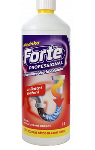 FORTE PROFESSIONAL 1 l tek.čistič odpadů,kart.8ks