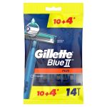 Gillette Blue II plus jedn.páns.holítaka 14ks v sáčku