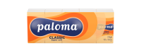 Kapesníky PALOMA bílé 3vrst.,100% celuloza   10x10 ks ,001991