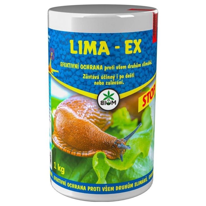 Lima EX 1kg prostředek k hubení slimáků, kart. 6ks