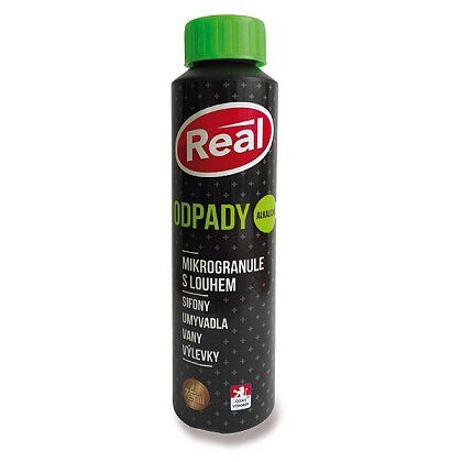Real odpady alkalický 500g, kart.9ks