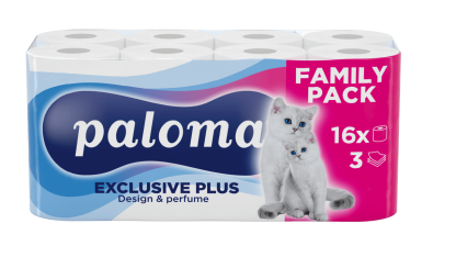 TP Paloma EXCLUSIVE Soft 3vrst,16x150,bílý FAMILY PACK AKCE !! 3838952016438