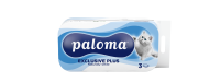 TP Paloma EXCLUSIVE Soft bílý 3vrst.,10x150 útr.,bal. 80ks cena za 10ks, 3838952016643