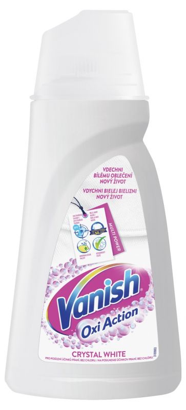 Vanish White 1l Oxi Action bílý na skvrny, kart.12ks AKCE !!!