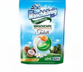 WASCHKONIG gel.tablety UNI do pračky (50ks) vůně Tahiti AKCE!!!